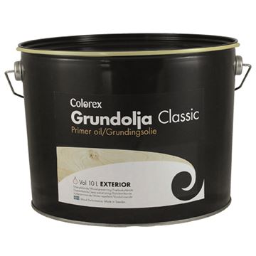 Grundingsolie - Colorex - oliebaseret - klar - med fungicid - 10 l